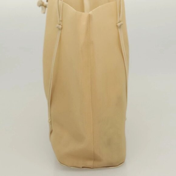 PRADA Hand Bag Nylon Beige Auth 128335 - Picture 3 of 16